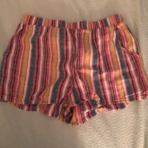 Forever 21 striped shorts